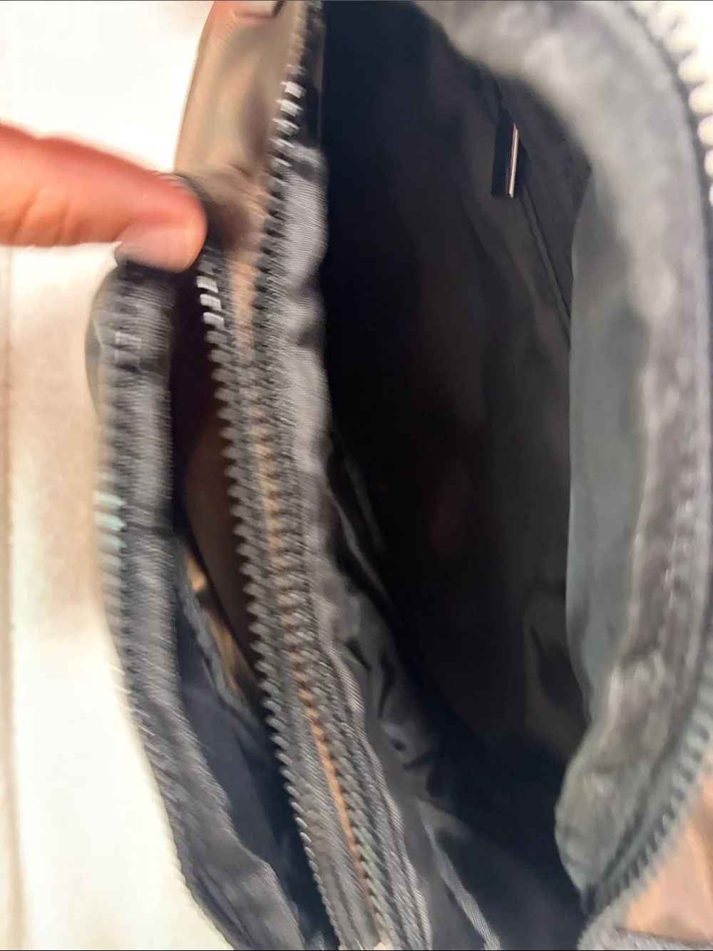 ALO Yoga Brown Waist Belt Bag with Double Zip Pockets